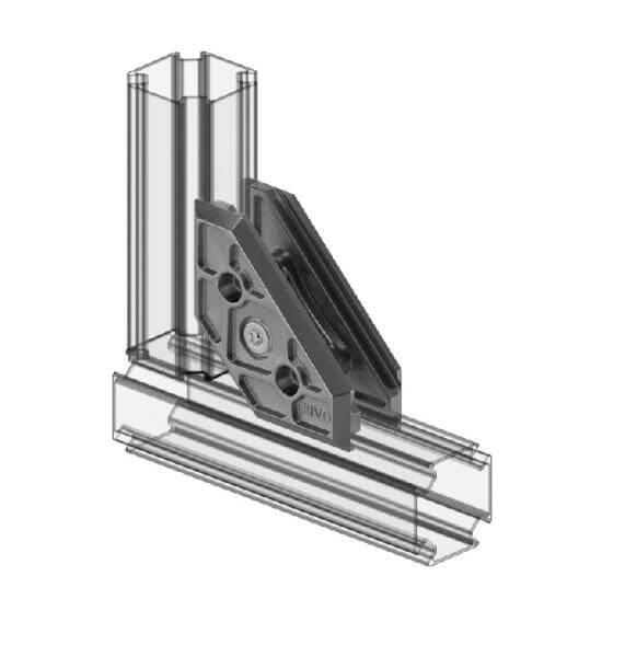 Соединение угловое 180°/90°/45° RIVO Fix