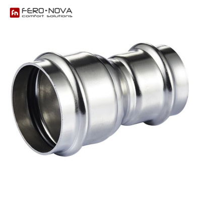 Муфта пресс редукционная, 2-растр., нерж. сталь AISI 304, Fero-Nova