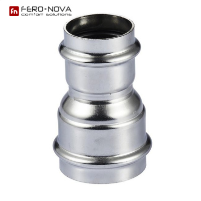 Муфта пресс редукционная, 2-растр., нерж. сталь AISI 304, Fero-Nova