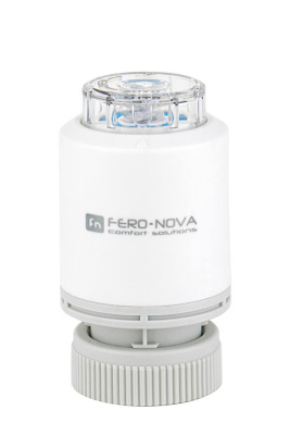 Привод термоэлектрический 920062PL (НЗ), 230В, 2Вт, IP54, с руч. перекл., Fero-Nova