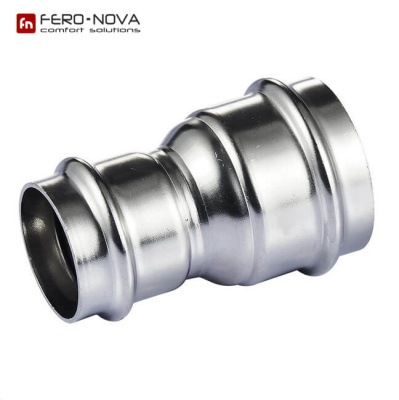 Муфта пресс редукционная, 2-растр., нерж. сталь AISI 304, Fero-Nova