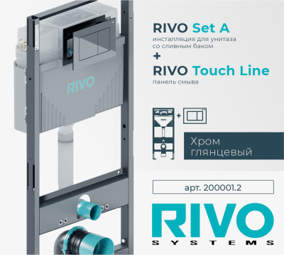 Комплекты инсталляций RIVO (Наборы "2 в 1")